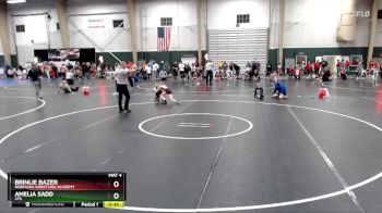 82-90 lbs Semifinal - Amelia Sadd, 2TG vs Brinlie Bazer, Nebraska Wrestling Academy