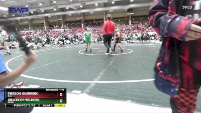 110 lbs Round 4 - Pierson Guerrero, RSA vs Gracelyn Molhoek, Derby