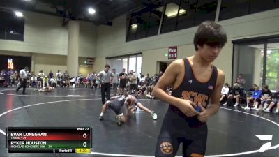 116 lbs Placement (16 Team) - Evan Lonegran, TNAAU vs Ryker Houston, Ironclad Koncrete Kids