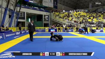 Christian Charles Timmis vs Junhwan Kim 2025 World Jiu-Jitsu IBJJF Championship