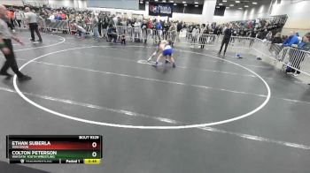 93 lbs Cons. Round 2 - Colton Peterson, Wayzata Youth Wrestling vs Ethan Suberla, Wisconsin