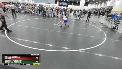 93 lbs Cons. Round 2 - Colton Peterson, Wayzata Youth Wrestling vs Ethan Suberla, Wisconsin