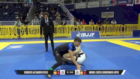 Miguel Costa Chrischner Lopes vs Dienekes Alexander Kylis 2025 Pan IBJJF Jiu-Jitsu No-Gi Championship