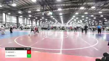 145 lbs Consi Of 32 #2 - Conor Leonard, PA vs Jaxon Koeltzow, OK