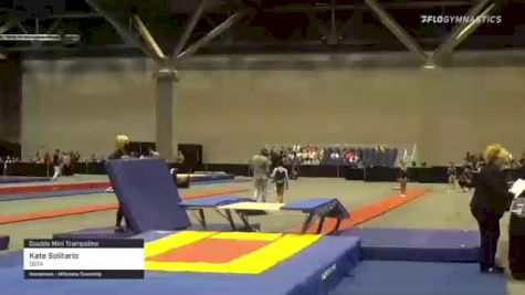 Kate Solitario - Double Mini Trampoline, GSTA - 2021 USA Gymnastics Championships