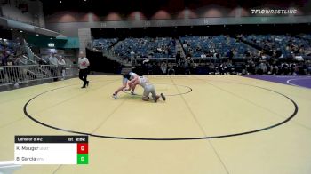 125 lbs Consi Of 8 #2 - Kase Mauger, UNATT-Utah Valley vs Brendon Garcia, Wyoming