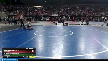 145 lbs Cons. Round 2 - Christian Haskett, Syracuse vs William Yearout, Potlatch