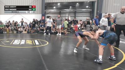 103 lbs Rr Rnd 8 - Beau Abbott, Roundtree Wrestling Academy - BHS vs Colt Brewer, Virginia Team Predator - BHS