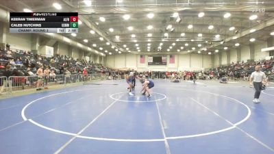 184 lbs Champ. Round 2 - Caleb Hutchins, Merchant Marine vs Keeran Timerman, Alfred State