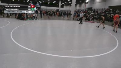 92 lbs Cons. Sub-quarters - Jon Luke Austin, Contenders Wrestling Academy vs Jayce Folkers, Nebraska