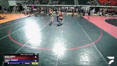 130 lbs Quarterfinal - Aliza Price, Washington vs Taryn Wright, Alaska