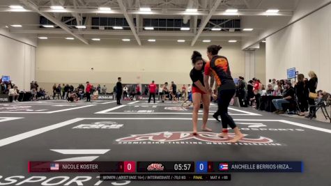 Nicole Koster vs Anchelle Berrios-Irizarry 2024 ADCC Niagara Open