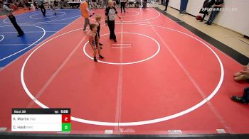60 lbs Consi Of 8 #1 - Jaxon Huffman, Tulsa Blue T Panthers vs Bodhi King, Salina Wrestling Club