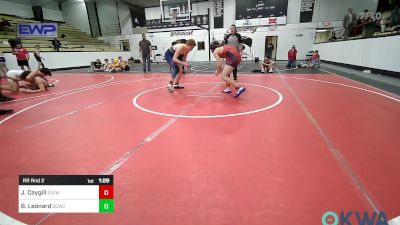 132 lbs Rr Rnd 2 - Julius Caygill, R.A.W. vs Blayke Leonard, Dark Cloud Wrestling Club