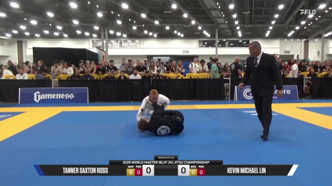 Kevin Michael Lin vs Tanner Saxton Ross 2025 World Master IBJJF