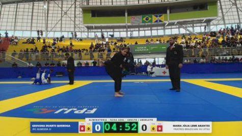 MARI AJULIA ARANTES vs GEOVANA DUARTE QUEIROGA 2026 FPJJ Circuito Paulista GI Etapa 3