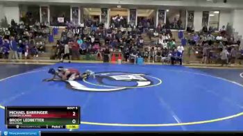 122 lbs Champ. Round 1 - Brody Ledbetter, Reeltown vs Michael Barringer, Stanhope Elmore
