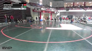 120 lbs Rr Rnd 2 - Addison Eversoll, Yukon vs Lily Lane, Bixby Girls HS