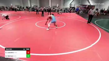 132 lbs Round Of 16 - Ezekiel Lazcano, Phox Raw WC vs David Gelman, Moeller WC