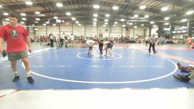 152 lbs Rr Rnd 2 - Lucas Bauer, 84 Athletes Black - HSB vs Bryce Boyer, Kraken Black - HSB