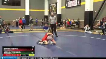 65 lbs Semis & Wb - London Vermillion, Missouri Black vs Bryher Horton, Grand View