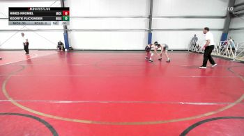 105 lbs Rr Rnd 2 - Hines Kromel, Micky's Maniacs Grey vs Kodryk Flickinger, Roughneck Wrestling Club