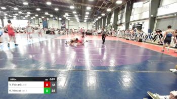 119 lbs Rr Rnd 3 - Vinny Ferrari, Cardinal Wrestling Club vs Keagan Mesina, Golden Barracuda