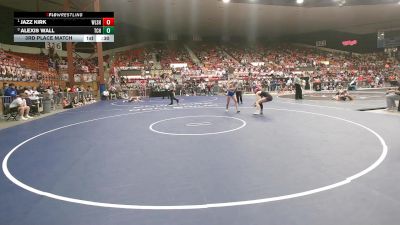 115 lbs 3rd Place Match - Jazz Kirk, Wellsville HS vs Alexis Wall, Towanda-Circle HS