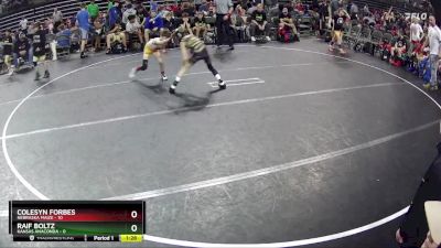 60 lbs Round 5 (6 Team) - Raif Boltz, Kansas Anaconda vs Colesyn Forbes, Nebraska Maize