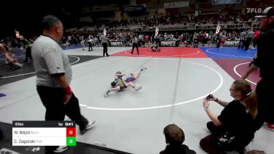 61 lbs Consi Of 4 - Wayne Bajza, Bald Eagle WC vs Charlie Zagorski, Pikes Peak Warriors