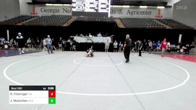 120 lbs 3rd Place - Riley Flickinger, The Storm Wrestling Center vs Josephine McQuillan, GB Wolfpack Wrestling Club