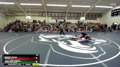 138 lbs Cons. Round 3 - Quincy Ellis, Durango, CO vs Adelaide Burch, Marana High School