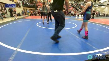 95 lbs Rr Rnd 1 - Arwen Frisby, Skiatook Youth Wrestling vs Chevy LamHo, Wagoner Takedown Club