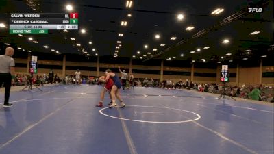 133 lbs C Of 16 #2 - Calvin Werden, Northern Illinois vs Derrick Cardinal, South Dakota State