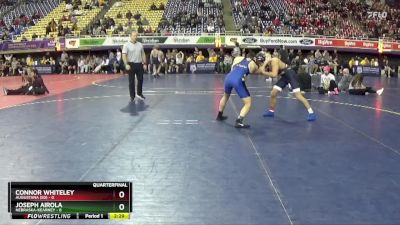 141 lbs Quarters & 1st Wb (16 Team) - Joseph Airola, Nebraska-Kearney vs Connor Whiteley, Augustana (SD)