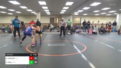 112 lbs Rr Rnd 3 - Hailey Driscoll, Valkyrie Girls WC Blue vs Ariel Ray, Phoenix Girls Red