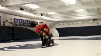 Stieber and McKenna Working Out Next To Each Other