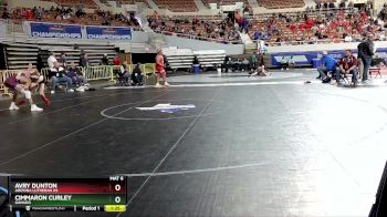 D4-113 lbs Quarterfinal - Cimmaron Curley, Ganado vs Avry Dunton, Arizona Lutheran HS