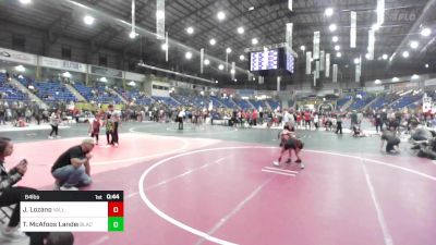 64 lbs Consi Of 8 #2 - Jocelynn Lozano, Valley Bad Boys vs Tegan McAfoos Landers, Black Fox Wr Ac