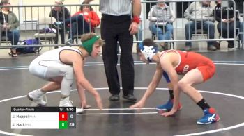 101 lbs Quarterfinal - Jonah Happel, Palmetto vs Josiah Hart, Apex MS