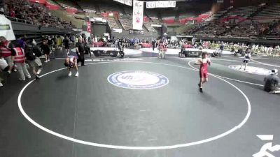 113 lbs Champ. Round 2 - Ethan Waxberg, Betsu Wrestling Club vs Andrew Sandoval, Woodlake Tiger Wrestling Club