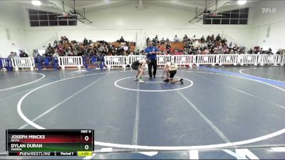 120 lbs Cons. Round 1 - Joseph Mincks, Delta vs Dylan Duran, Marina