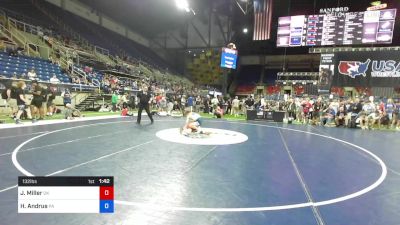 132 lbs Cons 8 #2 - Jake Miller, Oklahoma vs Hayden Andrus, Pennsylvania