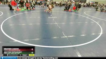 157 lbs Cons. Round 2 - Britton Matejovsky, Eaglecrest Wrestling Club vs Brayden Carson, Sunkist Kids Monster Garage