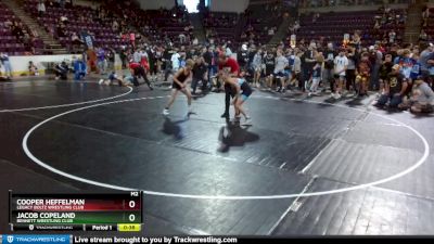 84 lbs Quarterfinal - Jacob Copeland, Bennett Wrestling Club vs Cooper Heffelman, Legacy Boltz Wrestling Club