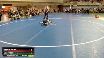 88 lbs Placement (4 Team) - Peyton Hauer, BHVPP vs Levi Marsh, NYM (New York Mills)