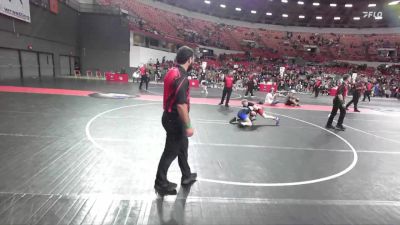105 lbs 1st Place Match - Emma Ladwig, Slinger vs Nya Guzman, Mukwonago Wrestling Club