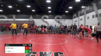 209 lbs Quarterfinals (8 Team) - Boden Ballinger, Junior Terps Xpress (MY) vs Zach Clark, Legacy National