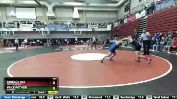 160 lbs Quarterfinal - Price Pothier, Newberg vs Atreaue Roe, North Medford