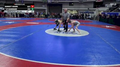 6A 106 lbs Cons. Round 2 - Jp Isaminger, Spain Park HS vs Barrett Adams, Wetumpka